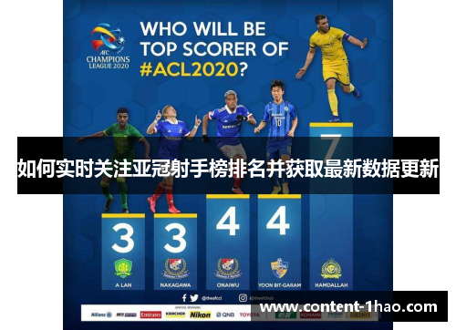 如何实时关注亚冠射手榜排名并获取最新数据更新 如何实时关注亚冠射手榜排名并获取最新数据更新